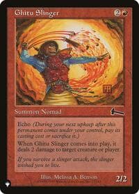 Ghitu Slinger from The List Reprints