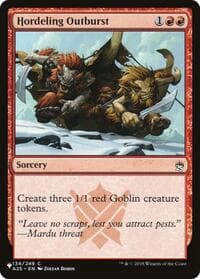 Hordeling Outburst from The List Reprints