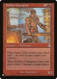 Keldon Champion from The List Reprints