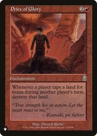 Price of Glory from The List Reprints