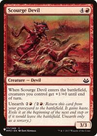 Scourge Devil from The List Reprints