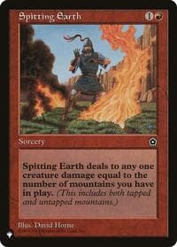 Spitting Earth from The List Reprints
