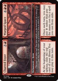 Charred Foyer // Warped Space from Promo Pack: Duskmourn: House of Horror