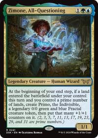 Zimone, All-Questioning from Promo Pack: Duskmourn: House of Horror