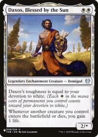 Daxos, Blessed by the Sun from The List Reprints