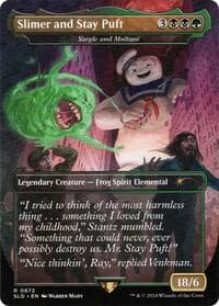 Slimer and Stay Puft - Yargle and Multani from Secret Lair Drop Series