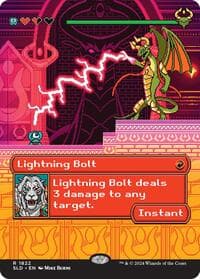 Lightning Bolt (1822) from Secret Lair Drop Series