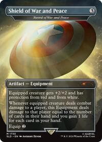 Shield of War and Peace - Sword of War and Peace from Secret Lair Drop Series