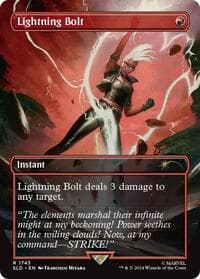 Lightning Bolt (1743) from Secret Lair Drop Series