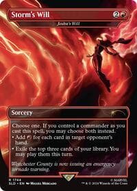 Storm's Will - Jeska's Will from Secret Lair Drop Series