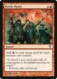 Battle Hymn from Avacyn Restored
