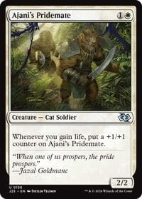 Ajani's Pridemate from Foundations Jumpstart