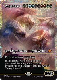 Progenitus (Showcase) (Fracture Foil) from Foundations