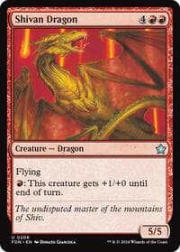 Shivan Dragon from Foundations