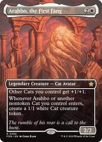 Arahbo, the First Fang (Borderless) from Foundations