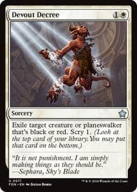 Devout Decree from Foundations