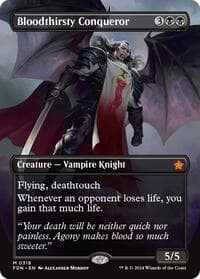 Bloodthirsty Conqueror (Borderless) from Foundations