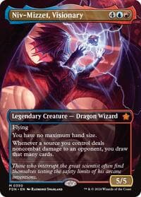 Niv-Mizzet, Visionary (Borderless) from Foundations