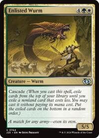 Enlisted Wurm from Foundations Jumpstart