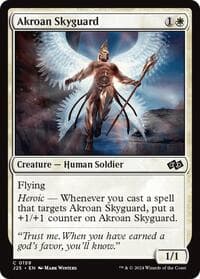 Akroan Skyguard from Foundations Jumpstart