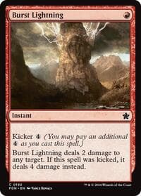 Burst Lightning from Foundations