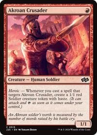Akroan Crusader from Foundations Jumpstart