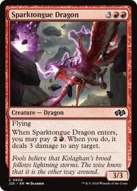 Sparktongue Dragon from Foundations Jumpstart