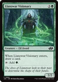 Llanowar Visionary from Foundations Jumpstart