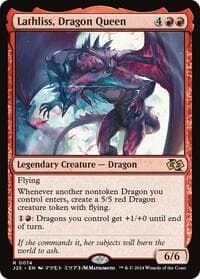 Lathliss, Dragon Queen (Anime) from Foundations Jumpstart