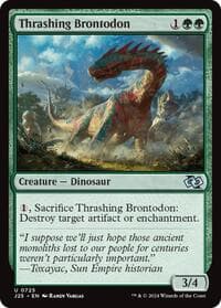 Thrashing Brontodon from Foundations Jumpstart