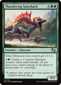 Thundering Spineback from Foundations Jumpstart