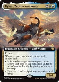 Kykar, Zephyr Awakener (Extended Art) from Foundations