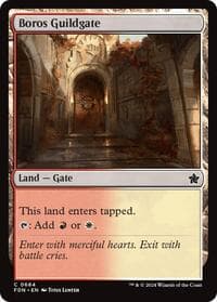 Boros Guildgate from Foundations