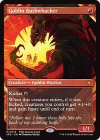 Goblin Bushwhacker (Showcase) from Special Guests