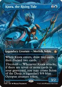 Kiora, the Rising Tide (Borderless) from Foundations
