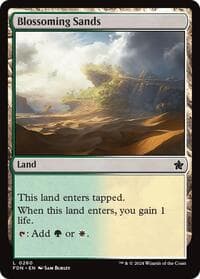 Blossoming Sands from Foundations