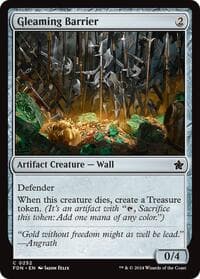 Gleaming Barrier from Foundations