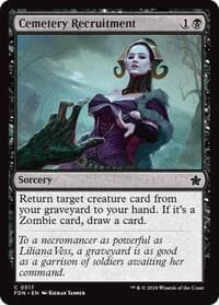 Cemetery Recruitment from Foundations