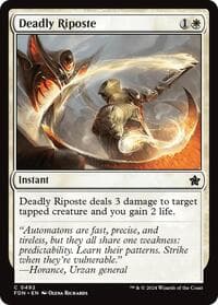 Deadly Riposte from Foundations