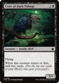 Crow of Dark Tidings from Foundations