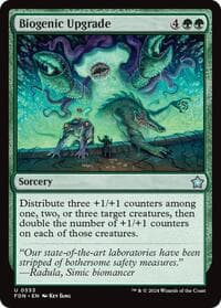 Biogenic Upgrade from Foundations