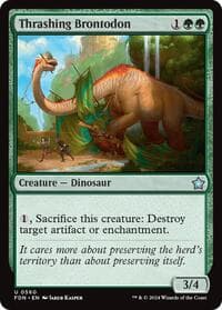 Thrashing Brontodon from Foundations