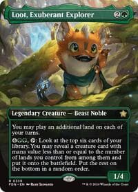 Loot, Exuberant Explorer (Borderless) from Foundations
