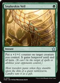 Snakeskin Veil from Foundations
