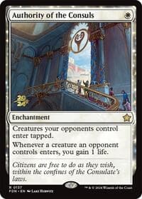 Authority of the Consuls (FDN) from Prerelease Cards