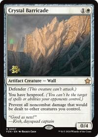 Crystal Barricade from Prerelease Cards