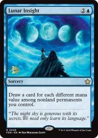 Lunar Insight from Prerelease Cards