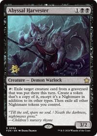 Abyssal Harvester from Prerelease Cards