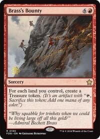 Brass's Bounty (FDN) from Prerelease Cards