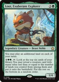 Loot, Exuberant Explorer from Prerelease Cards